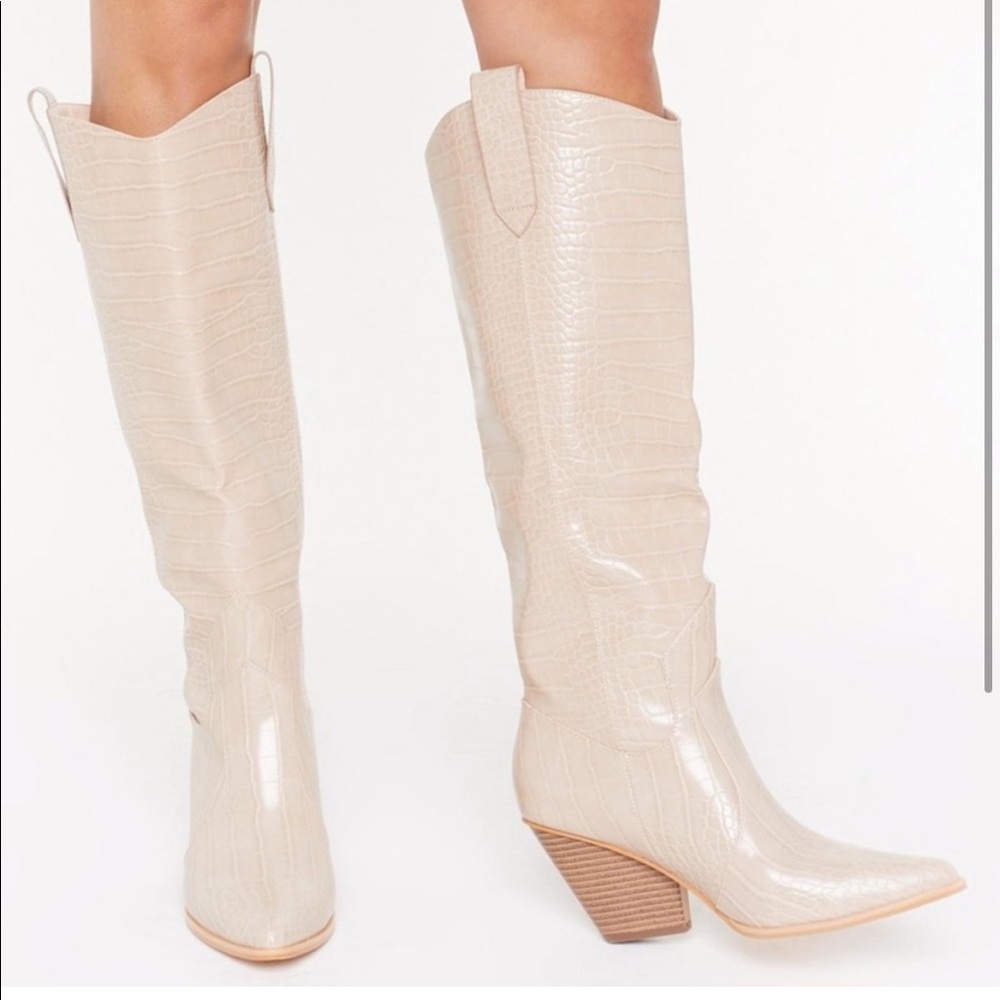 nasty gal western boots